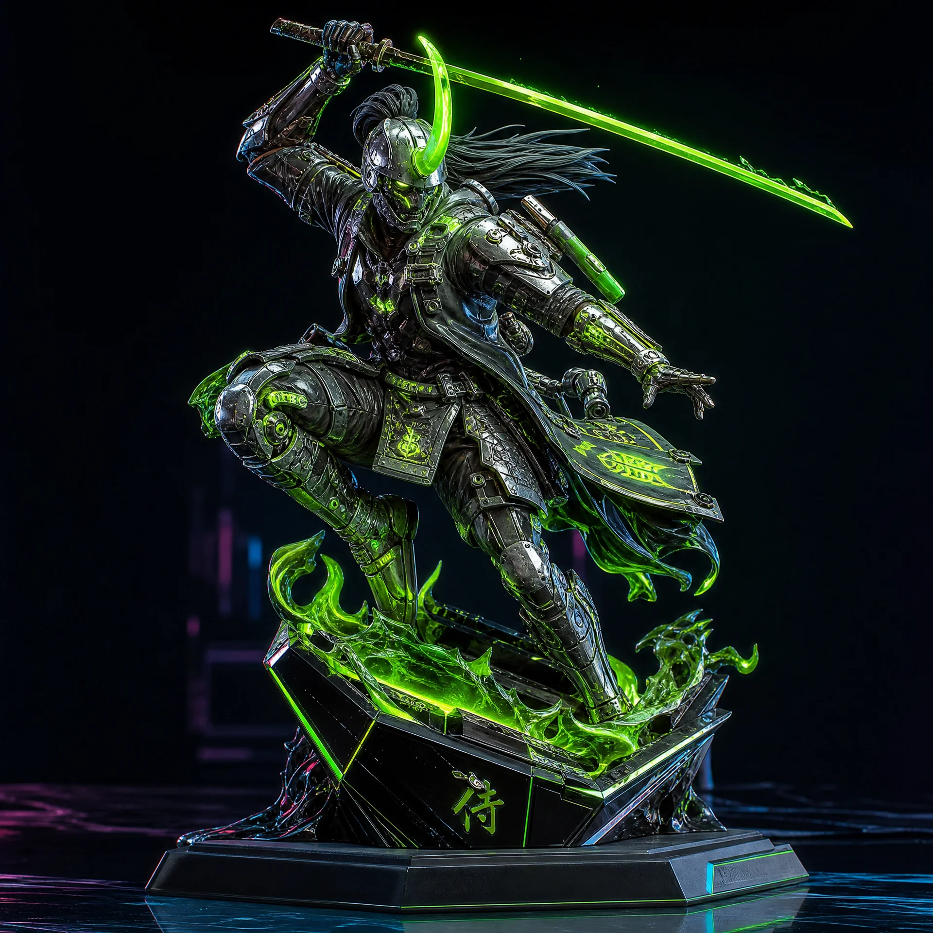 暗影武士觉醒雕像